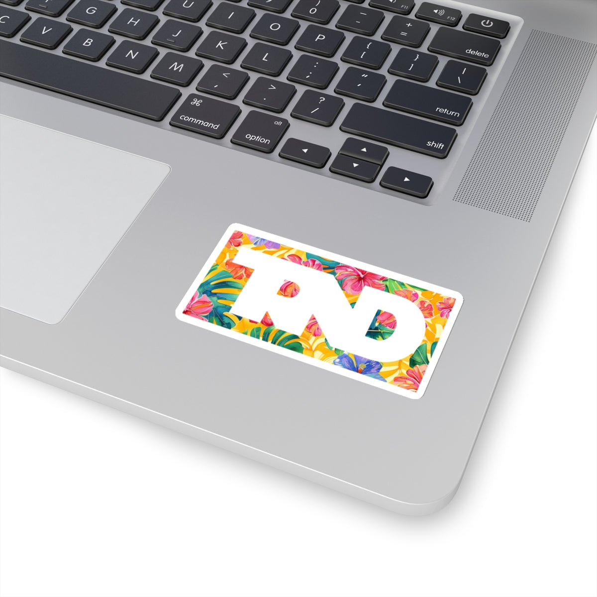 TRND Tropical Box Logo Stickers