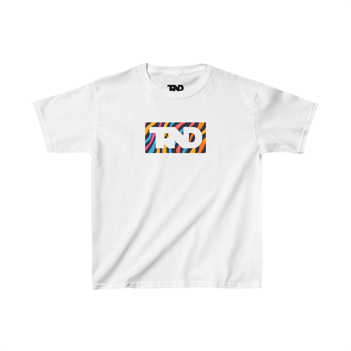 Kids TRND Funky Stripes Box Logo T-Shirt