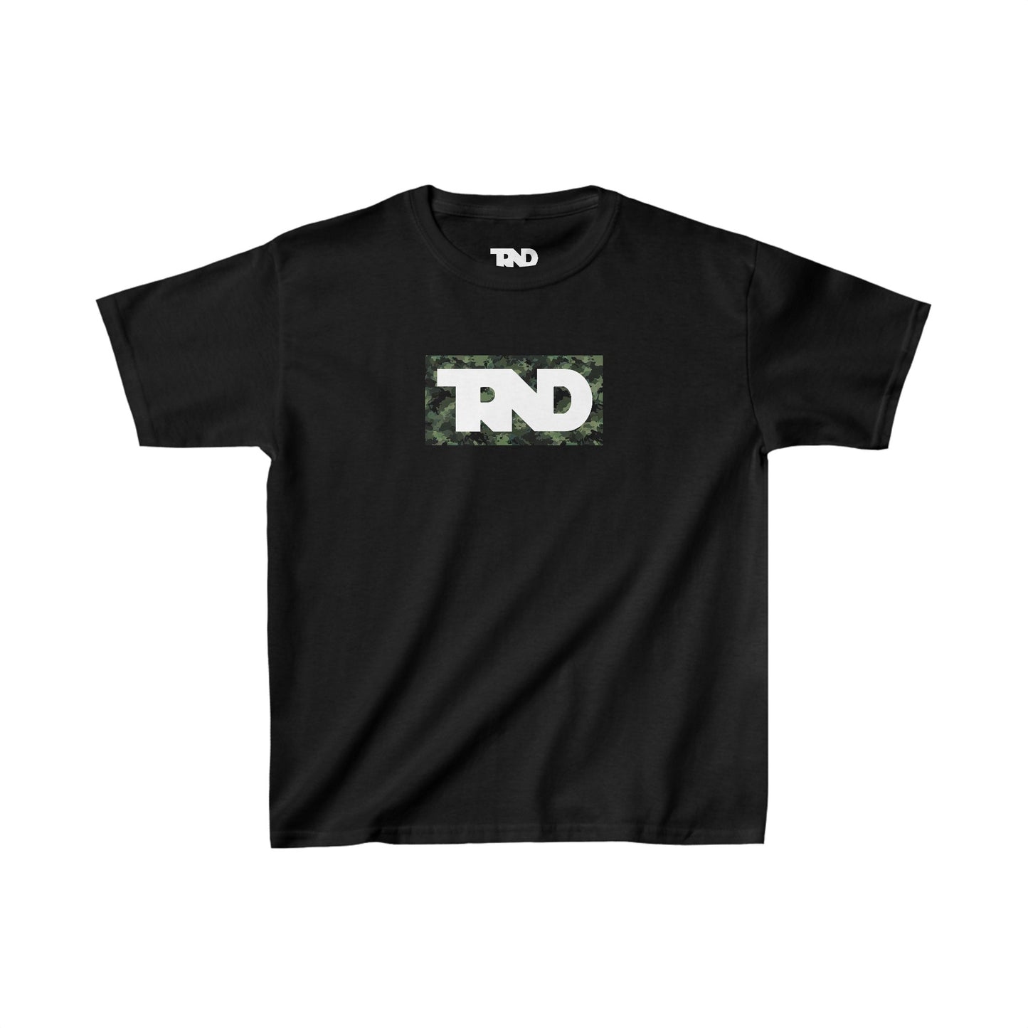 Kids TRND Military Camo Box Logo T-Shirt