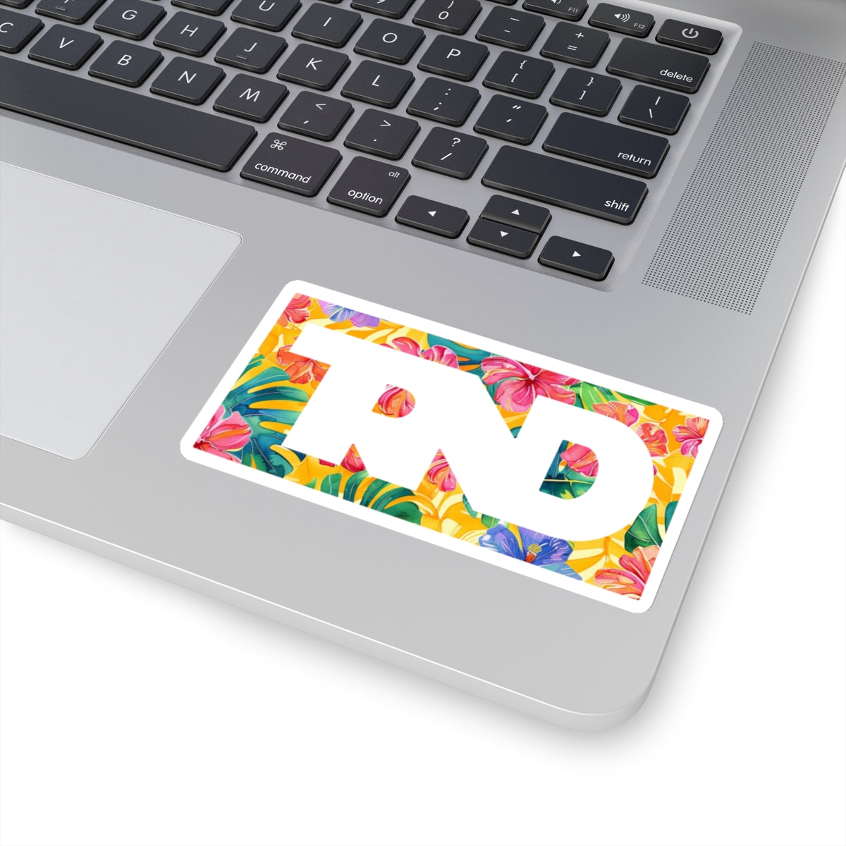 TRND Tropical Box Logo Stickers
