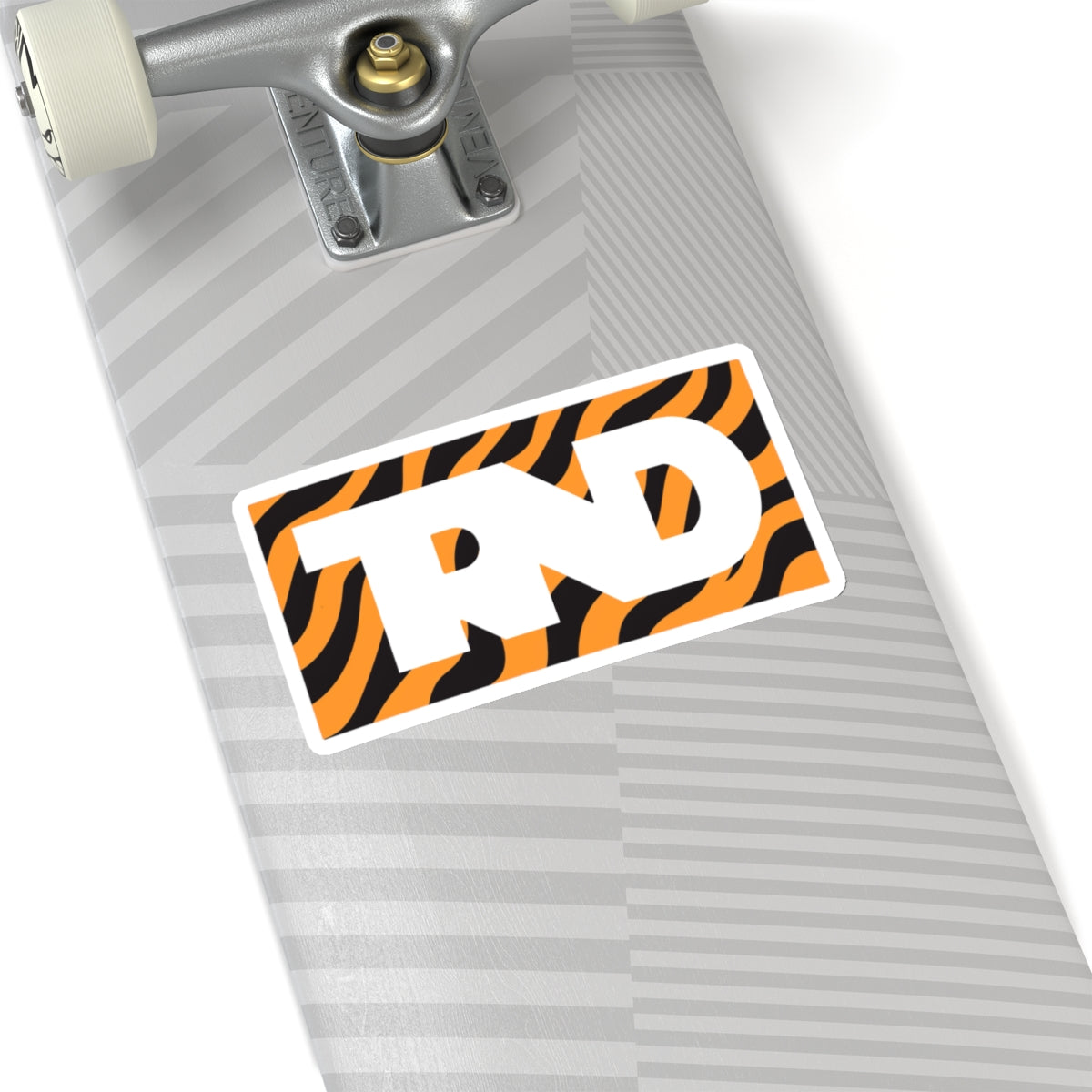 TRND Tiger Print Logo Stickers