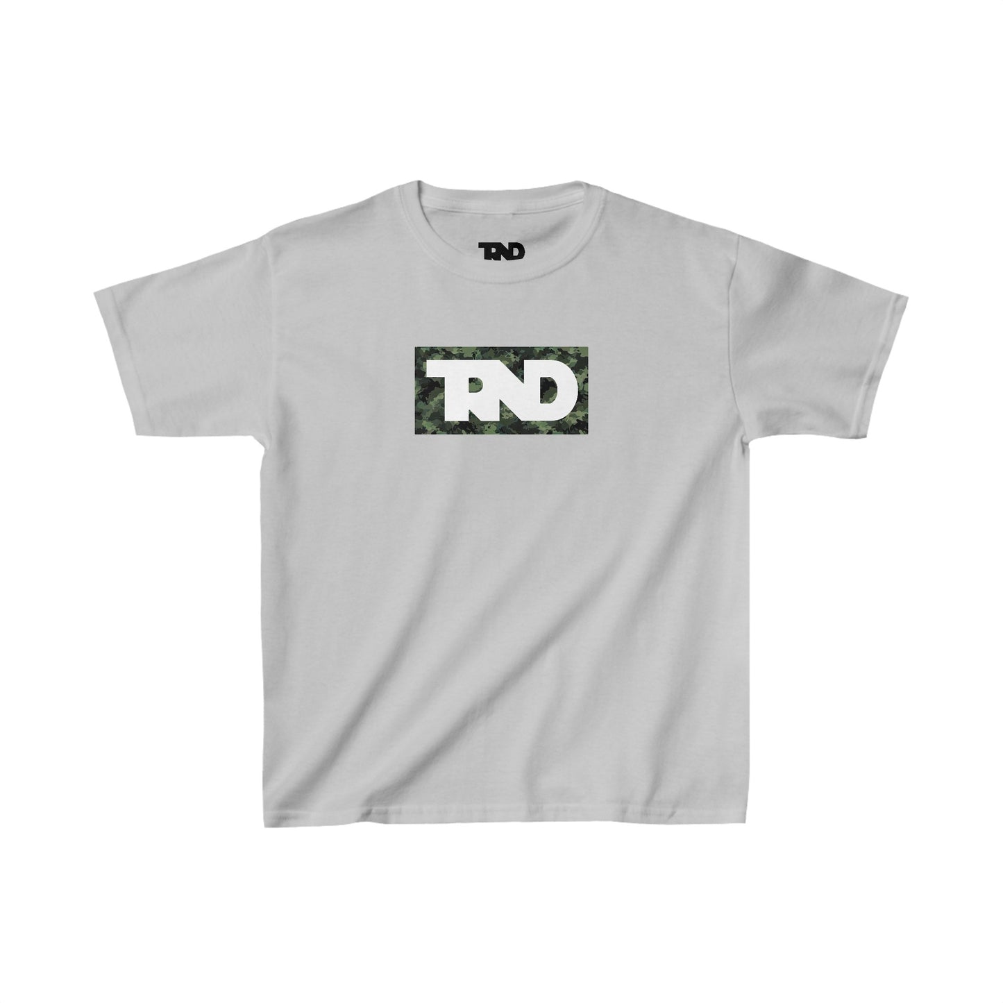 Kids TRND Military Camo Box Logo T-Shirt