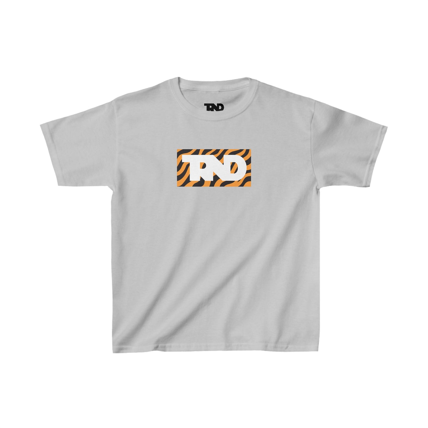 Kids TRND Tiger Print Box Logo T-Shirt