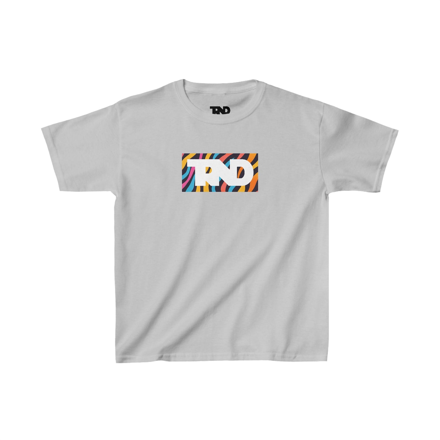 Kids TRND Funky Stripes Box Logo T-Shirt