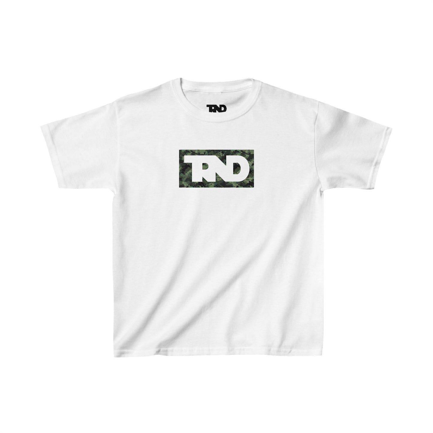 Kids TRND Military Camo Box Logo T-Shirt