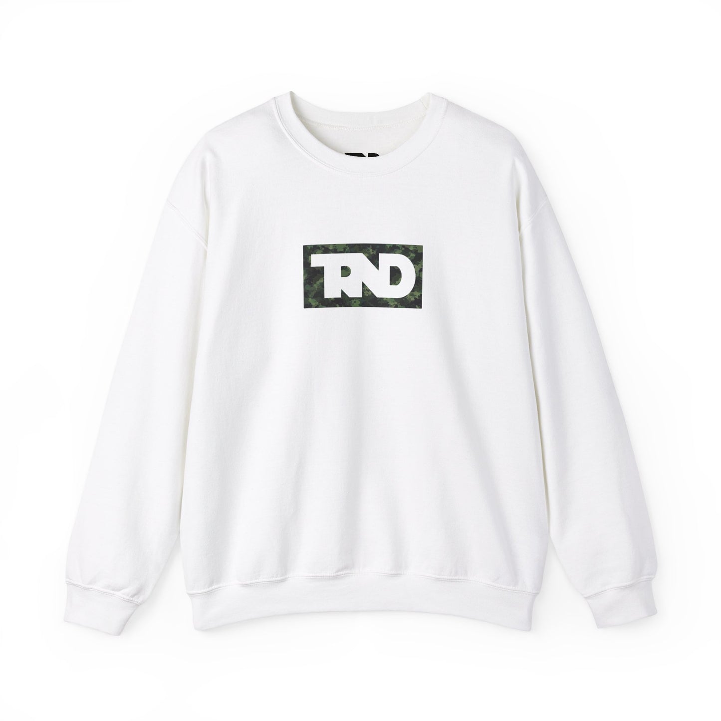 TRND Military Camo Box Logo Crewneck