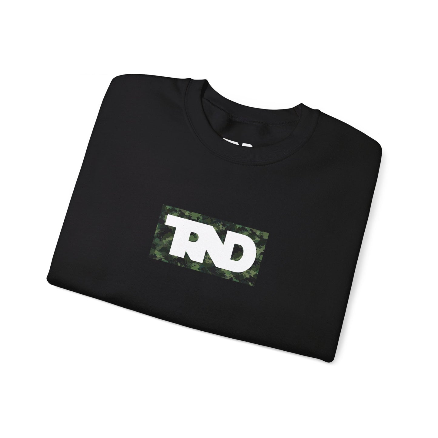 TRND Military Camo Box Logo Crewneck