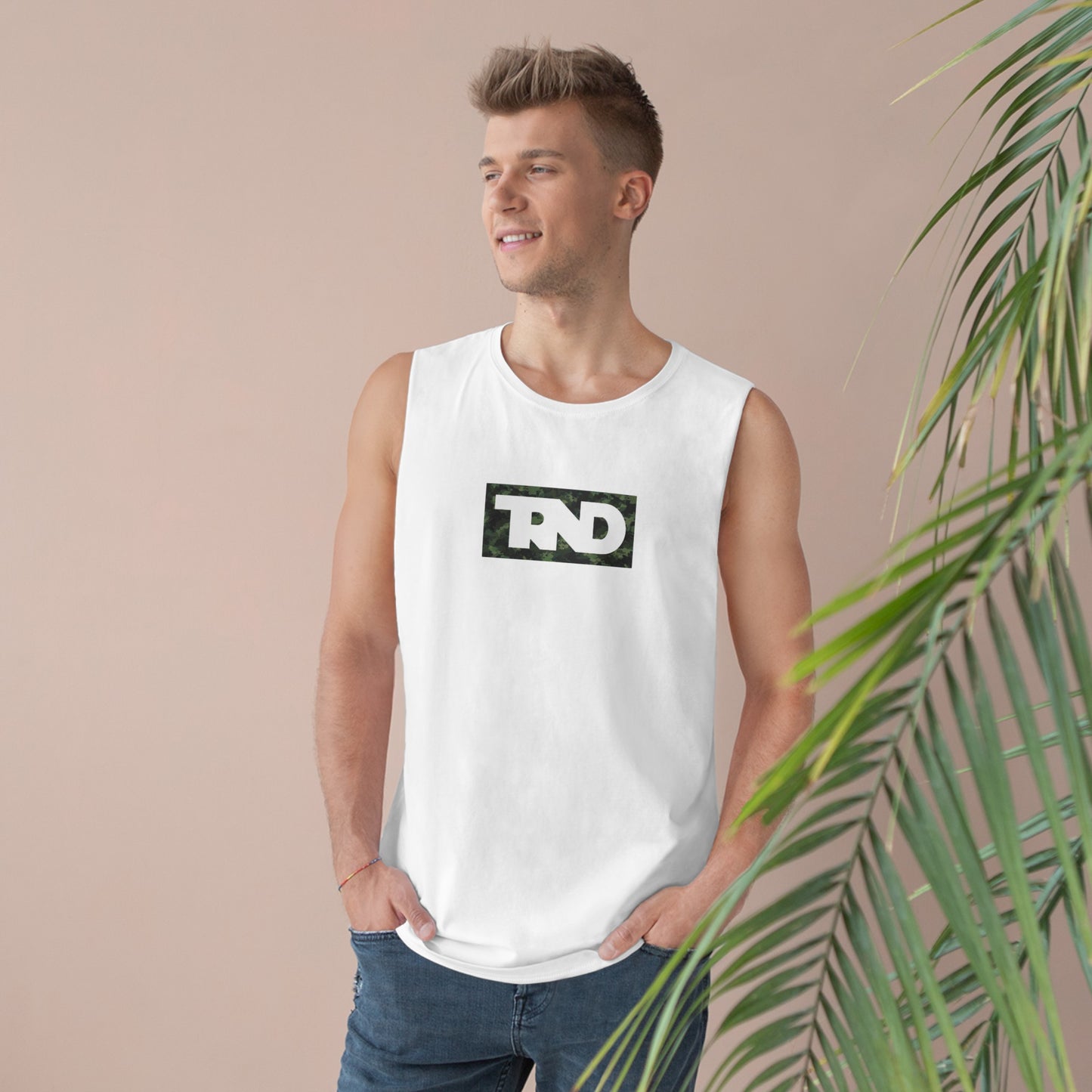 TRND Military Camo Box Logo Tank