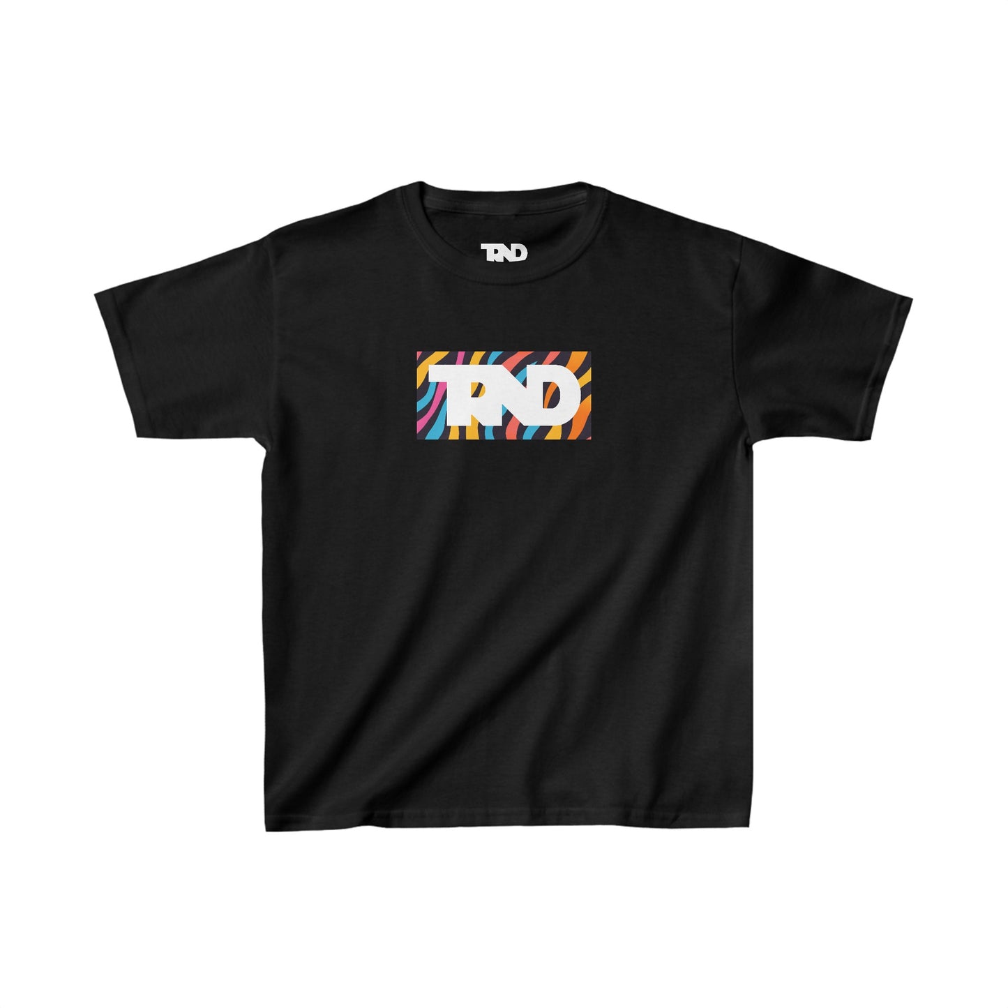 Kids TRND Funky Stripes Box Logo T-Shirt