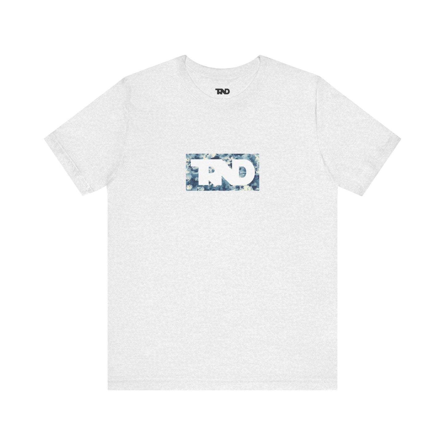 TRND Blue Splatter Box Logo T-Shirt