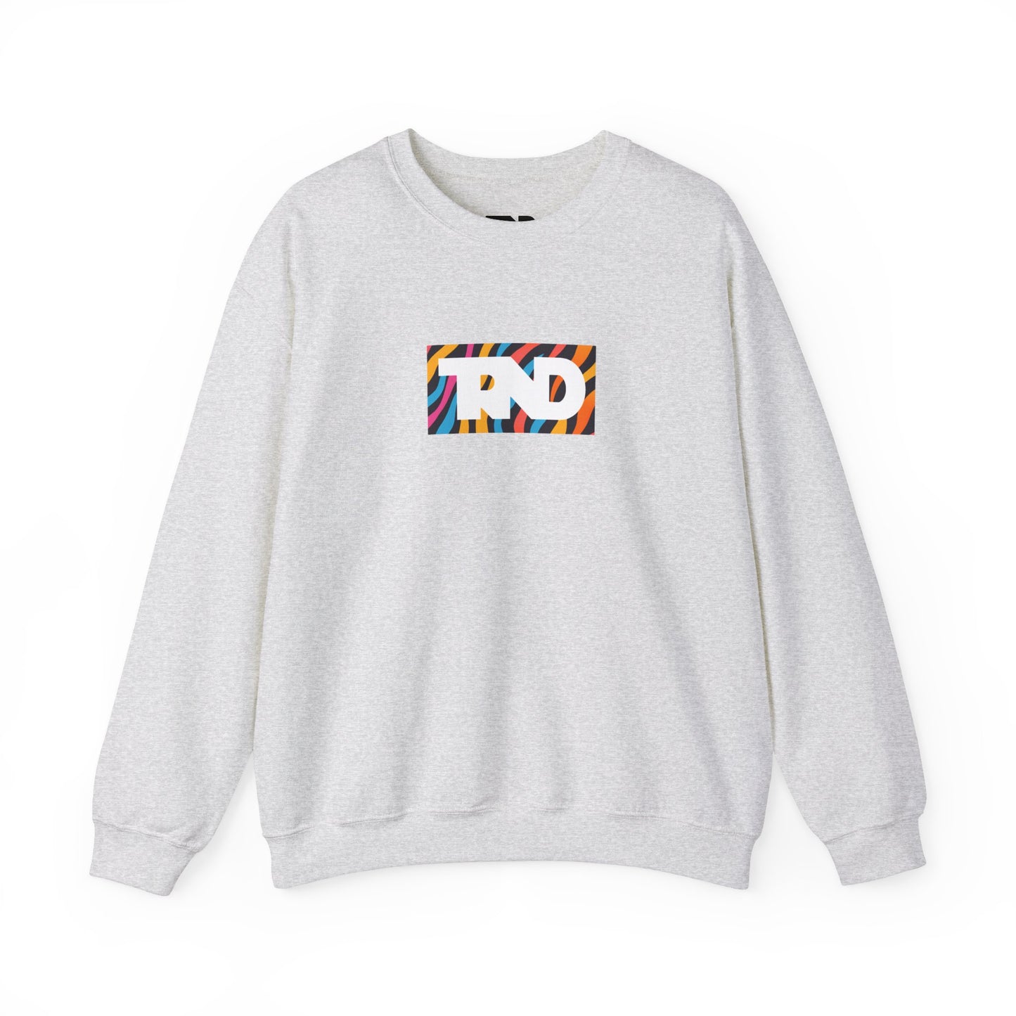 TRND Funky Stripes Box Logo Crewneck