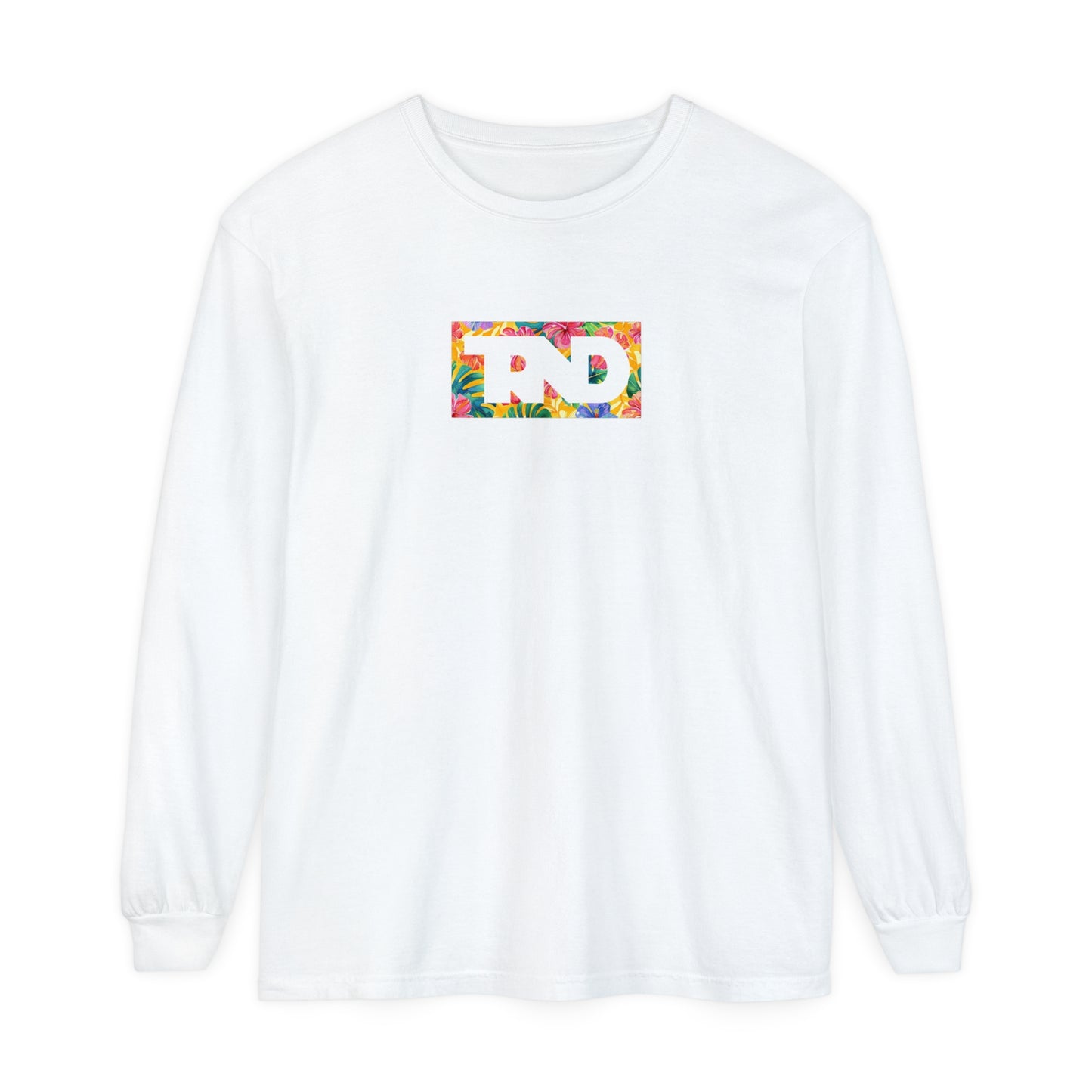 TRND Tropical Box Logo Long Sleeve T-Shirt