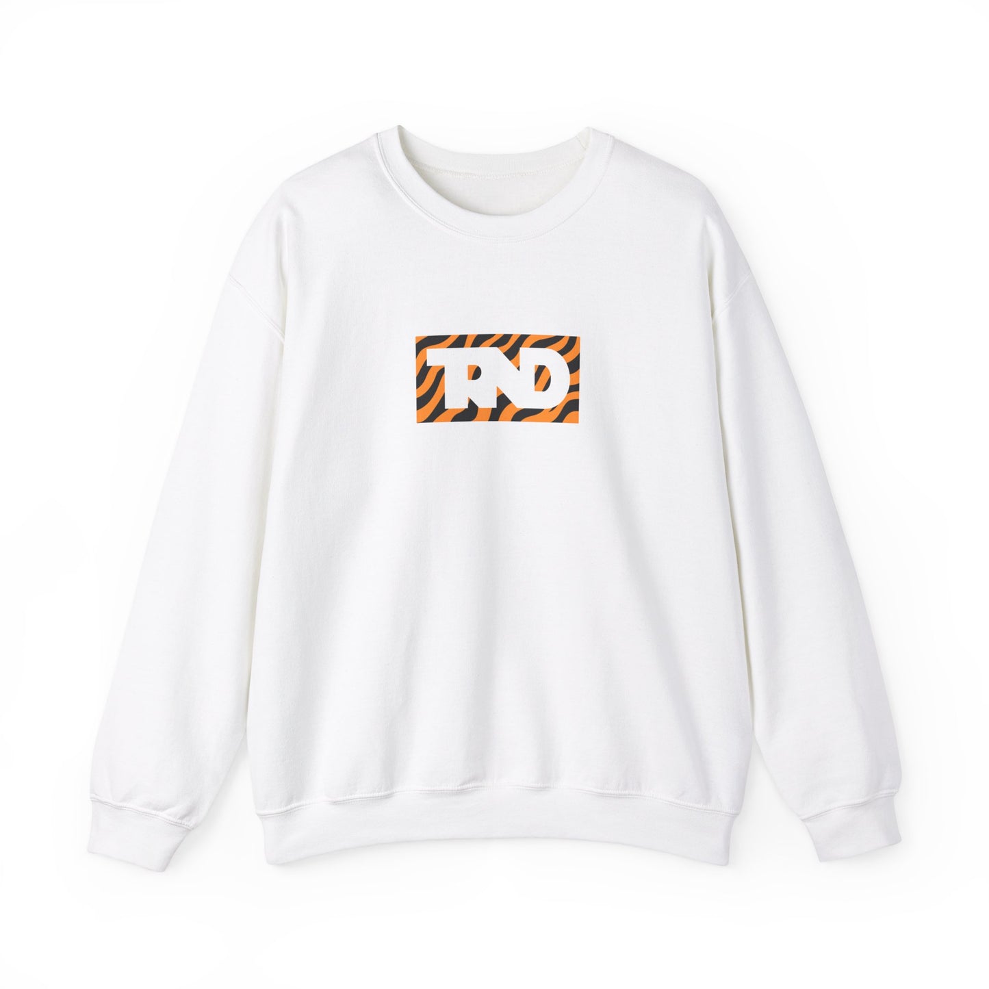 TRND Tiger Print Logo Crewneck