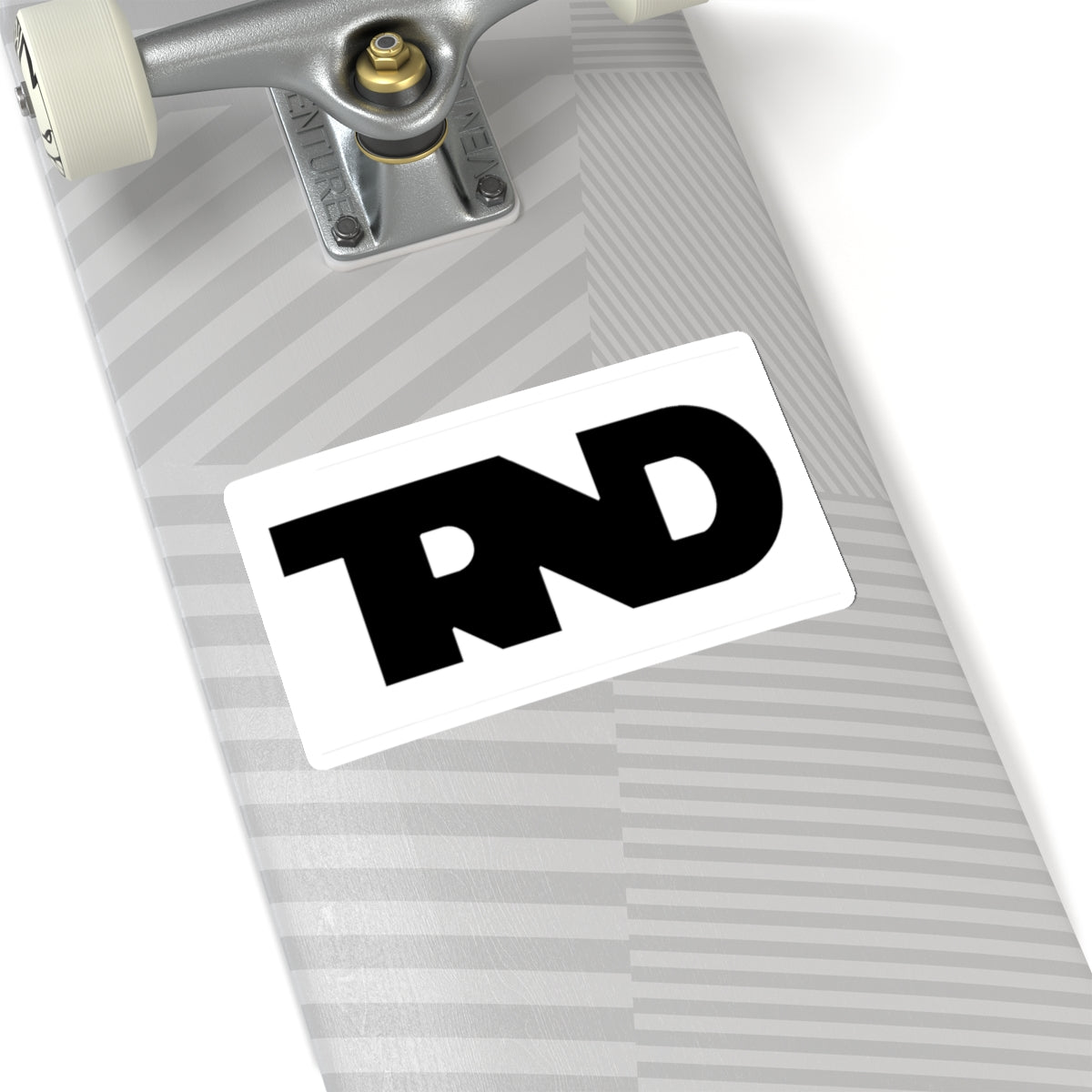 TRND Box Logo Stickers (White)