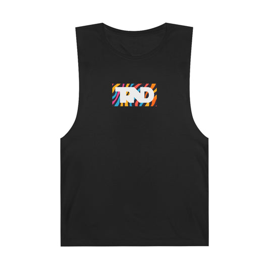 TRND Funky Stripes Box Logo Tank