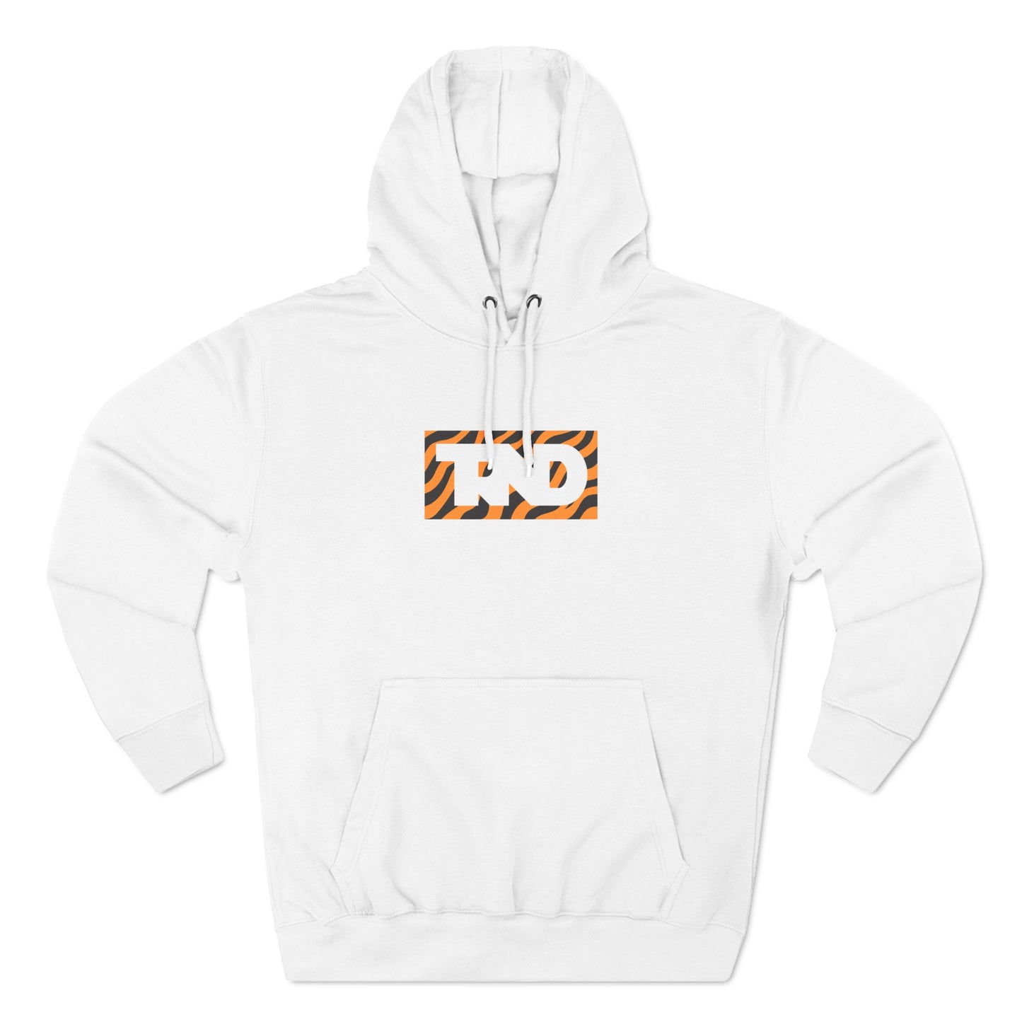 TRND Tiger Print Box Logo Hoodie