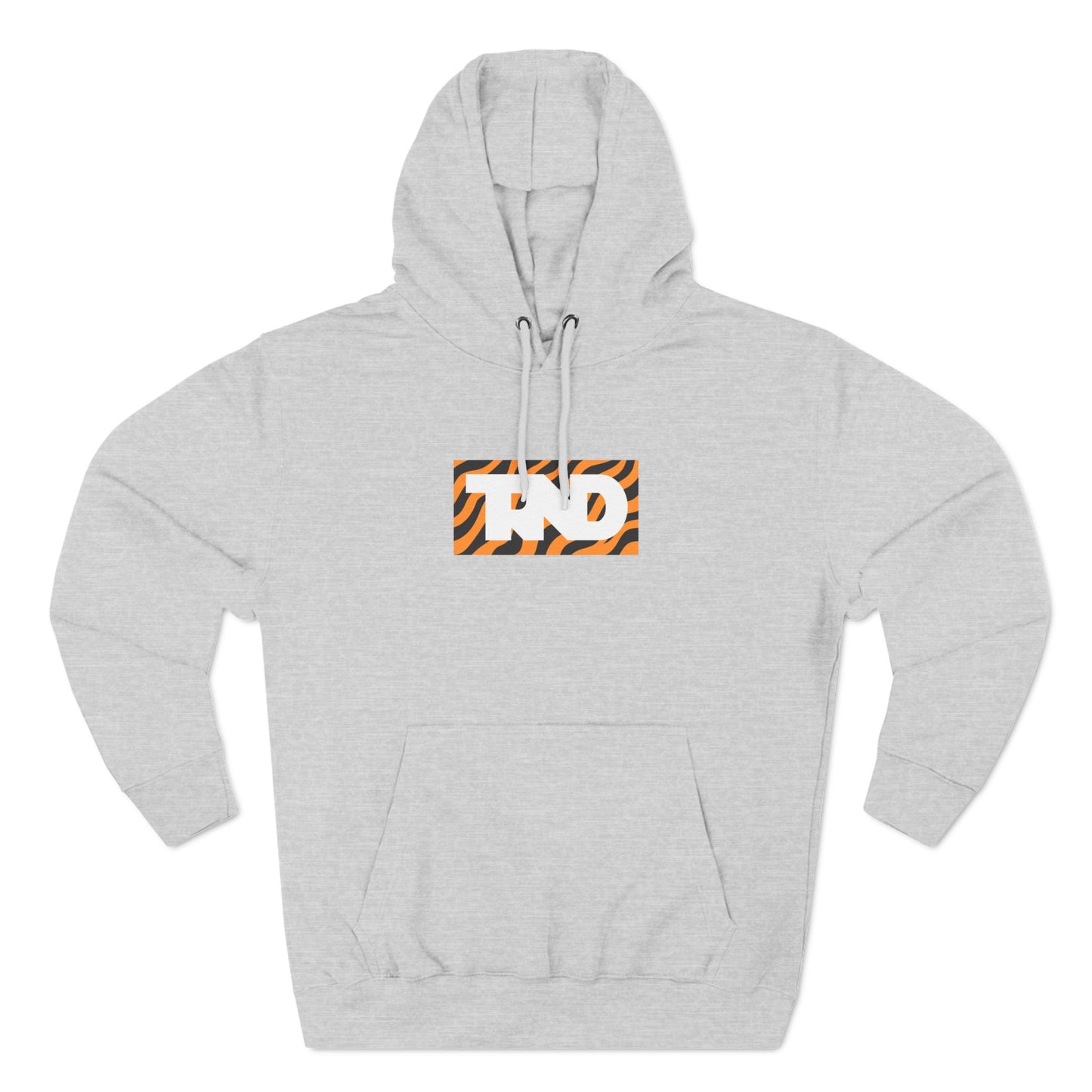 TRND Tiger Print Box Logo Hoodie