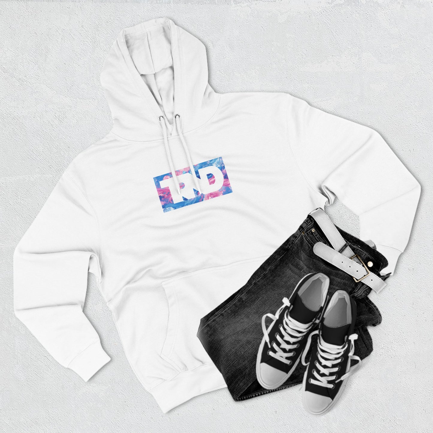 TRND Cotton Candy Box Logo Hoodie