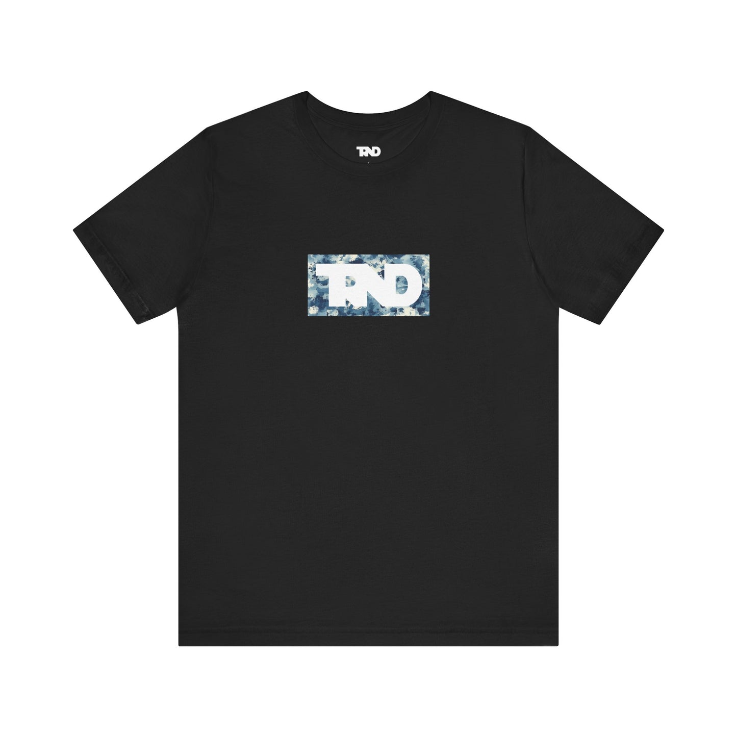 TRND Blue Splatter Box Logo T-Shirt