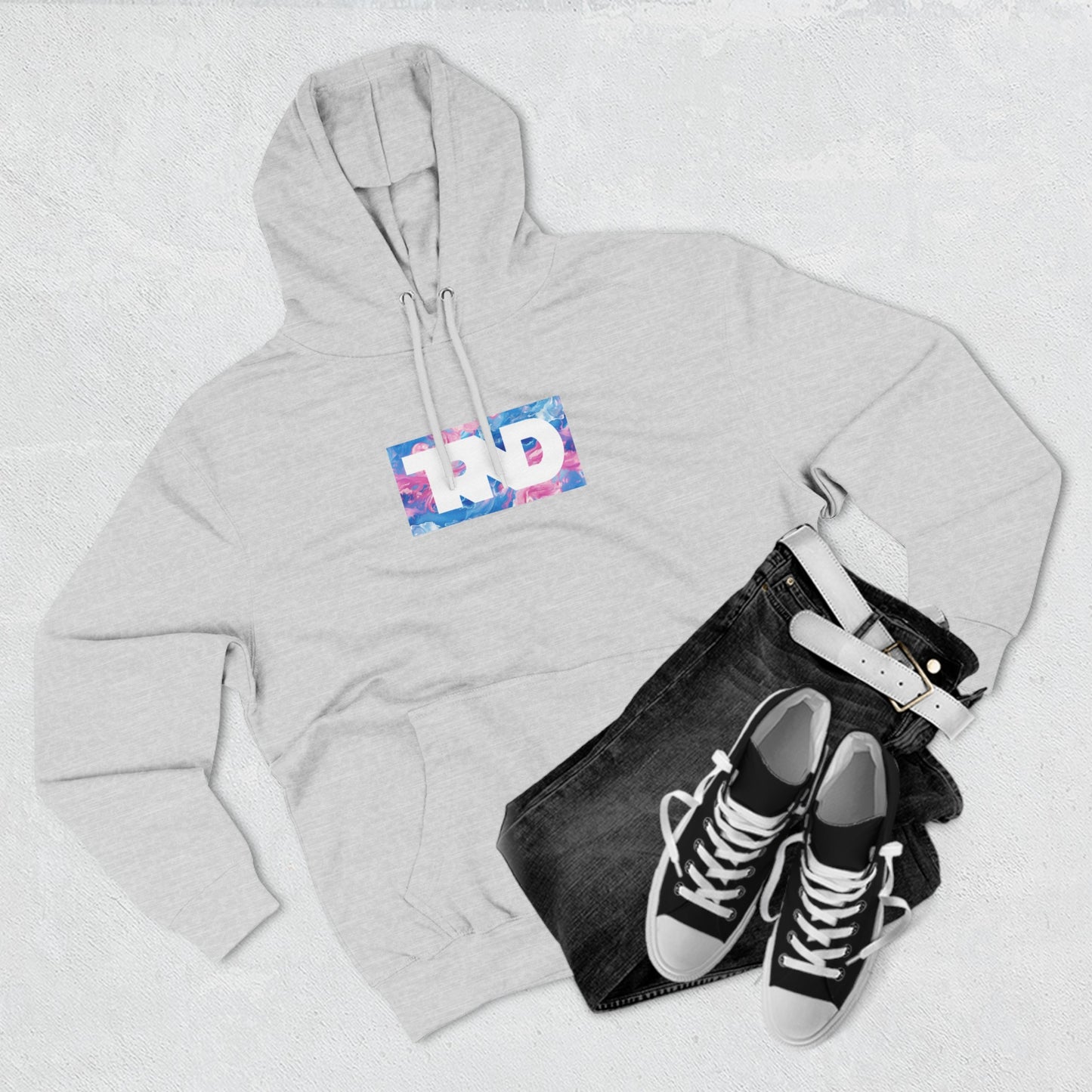 TRND Cotton Candy Box Logo Hoodie