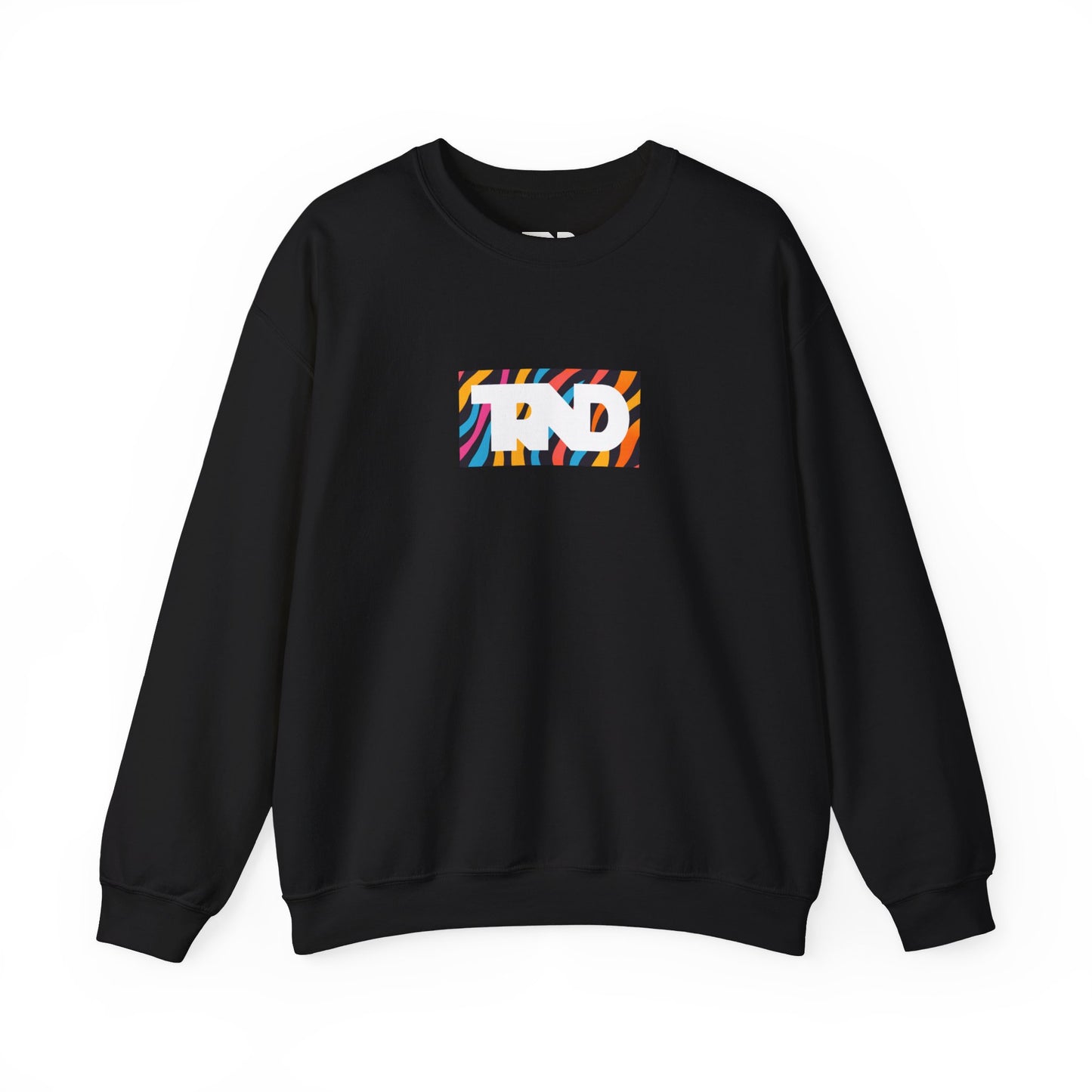 TRND Funky Stripes Box Logo Crewneck