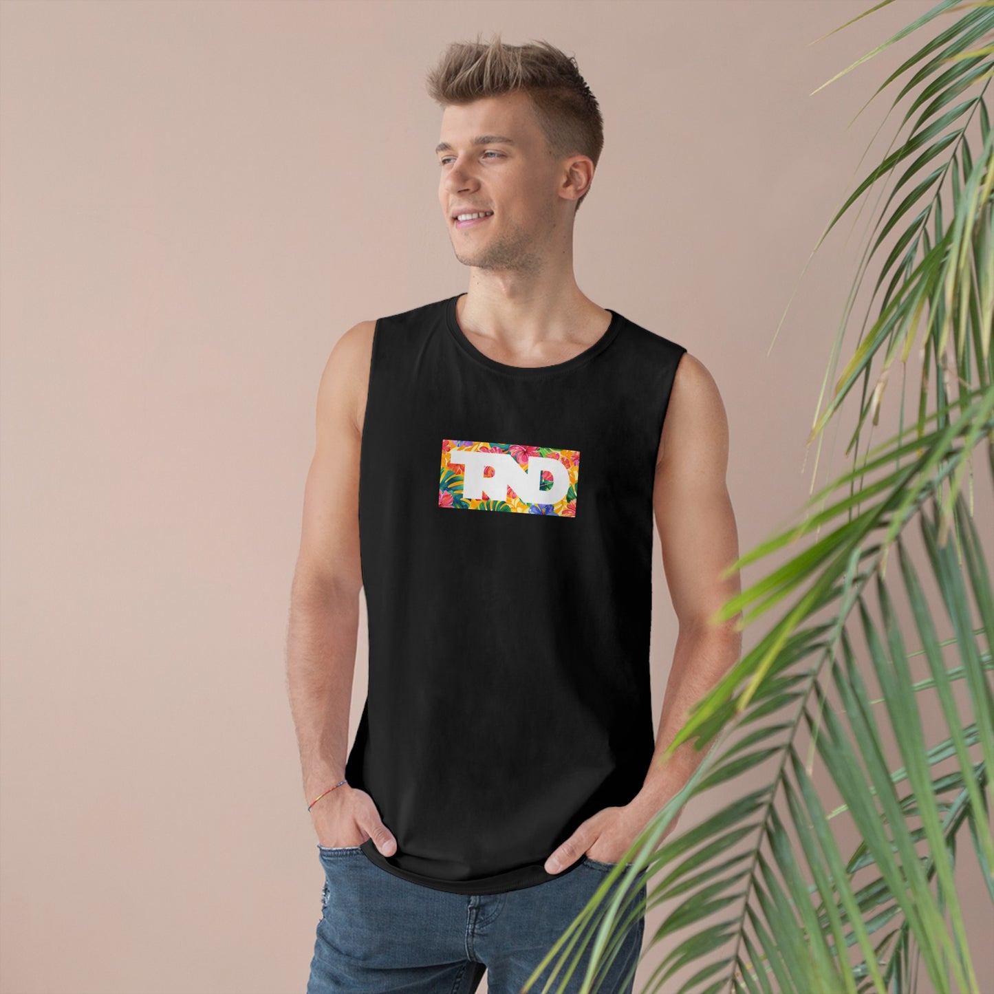 TRND Tropical Box Logo Tank