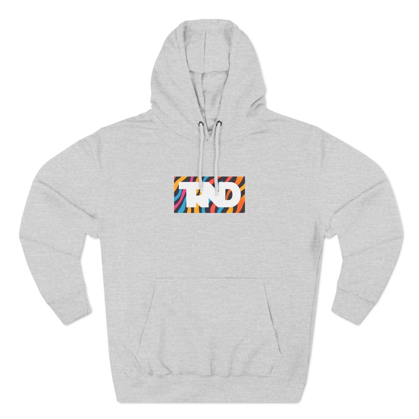 TRND Funky Stripes Box Logo Hoodie