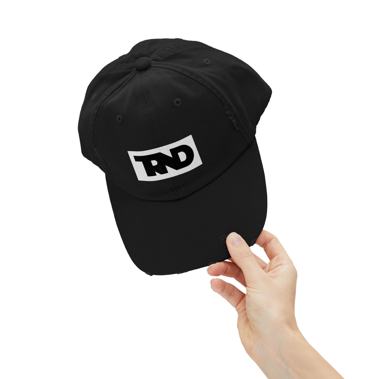 TRND Box Logo Distressed Cap