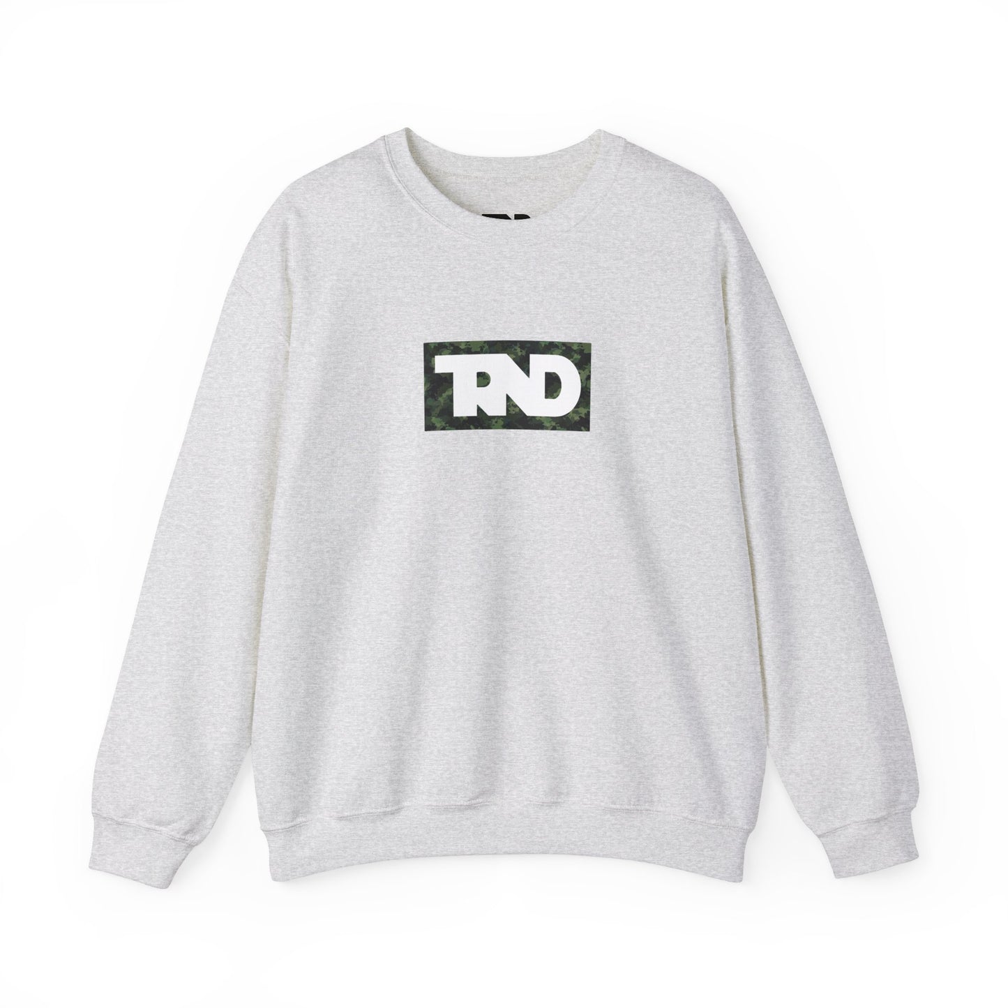 TRND Military Camo Box Logo Crewneck