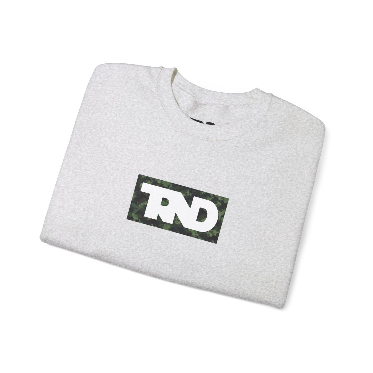 TRND Military Camo Box Logo Crewneck