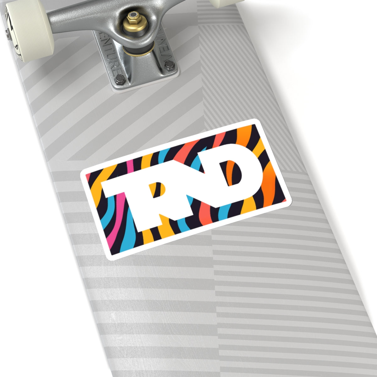 TRND Funky Print Logo Stickers
